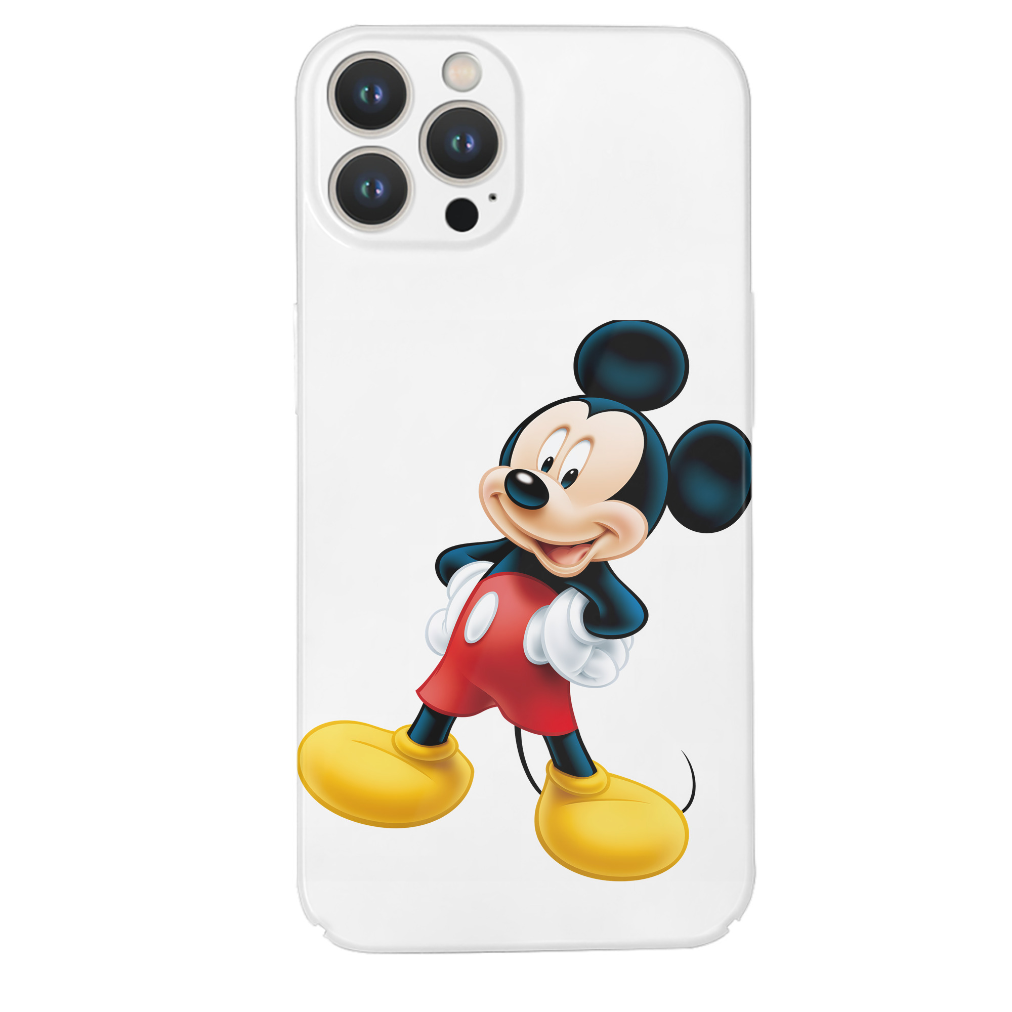 （画像用） ミッキーマウス Mickey Mouse 【iPhone 14シリーズ対応】ハードケース